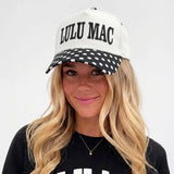 Lulu Mac | Black/White Dot Cap