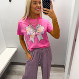 Dusty Lavender Ribbed Pants