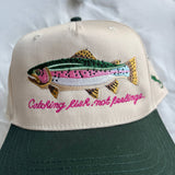 Catching Fish Not Feelings Trucker Hat 