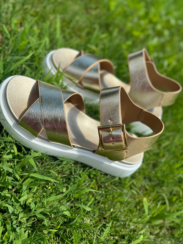 The Carter Sandal Gold