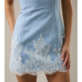 Lace & Denim Dreams Dress