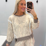 Camo Asymmetrical Pullover
