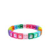 LULU MAC | Multi Color Rhinestone Bracelet