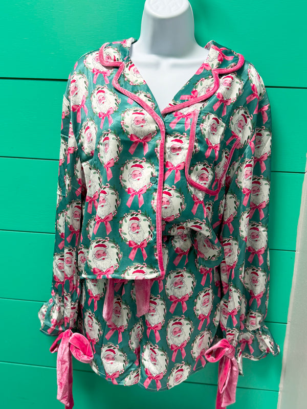 Santa is Coming to Town Pajama Set