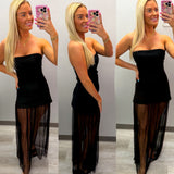 City Lights Strapless Dress