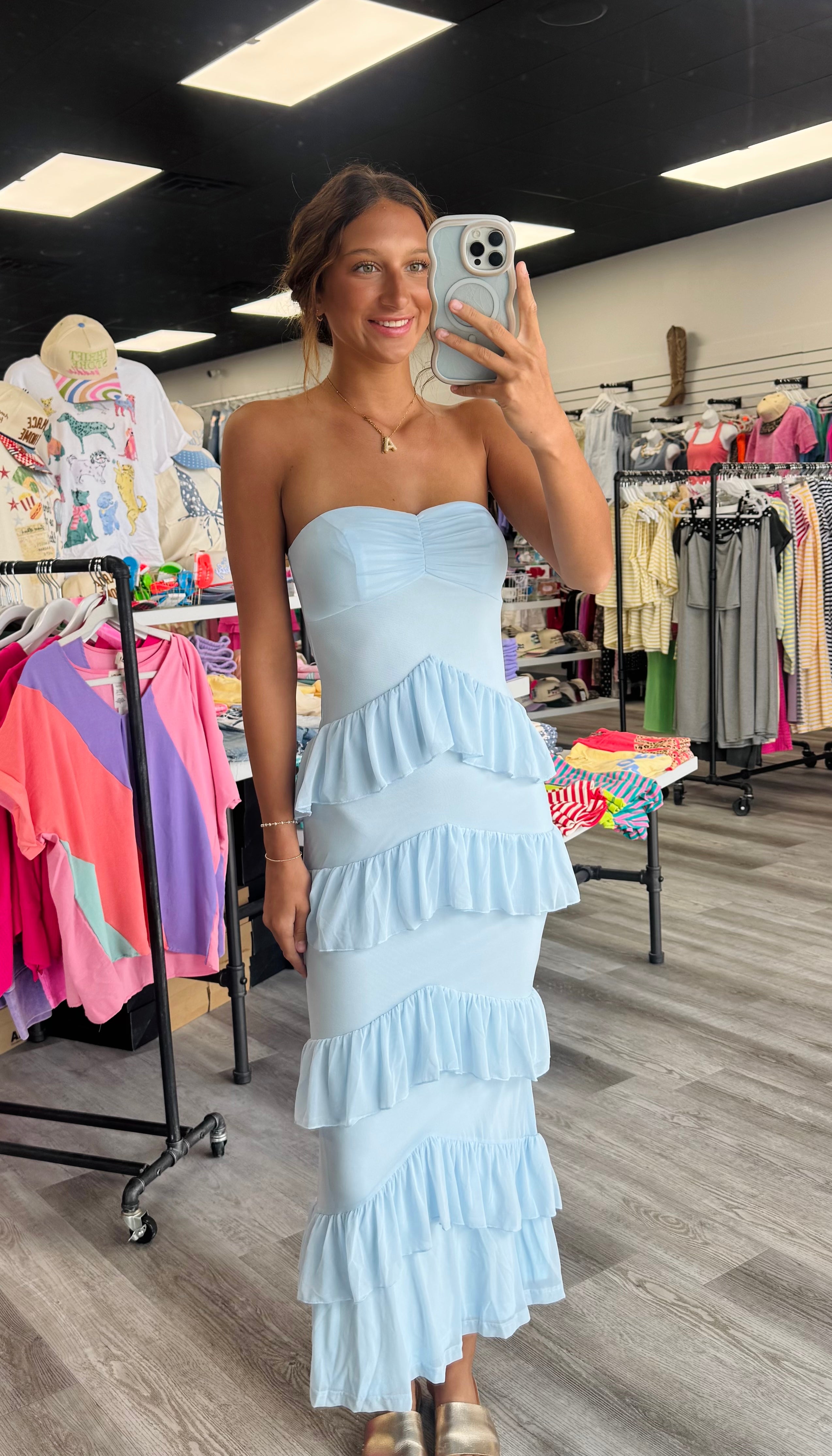 Sweet Serenity Tiered Dress