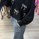 Pearl Denim Joggers