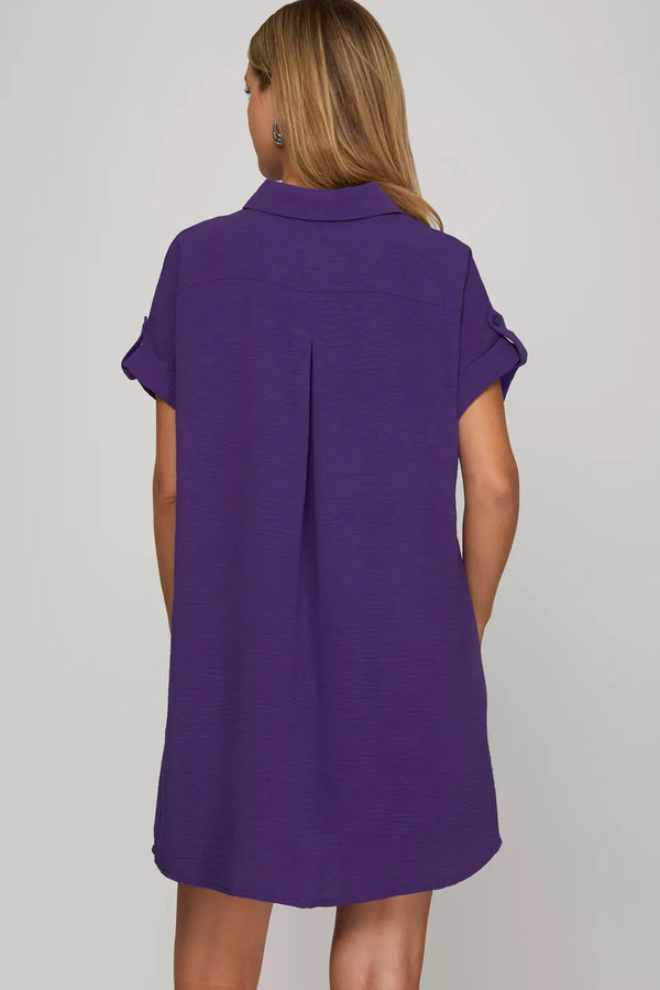 The Classic Collared T-Shirt Dress