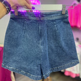 Mini Denim Skort - Dark Denim | BEST SELLER
