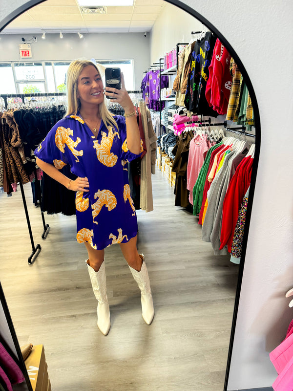 The Charlotte Dress - Tigers