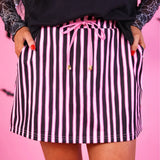 Spooky Stripes Skort