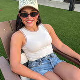 Sorry About My Kids Embroidered Trucker Hat