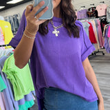 Bright Side Ribbed Top
