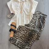 Wild Heart Ruffle Hem Pants