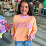 Spooky Polka Dot Mockneck