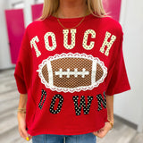 Touchdown Time Sweatshirt Top
