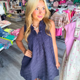Planning Trips Dress | Navy