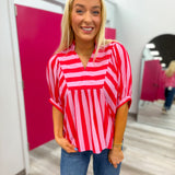 RESTOCK COMING | The Sunset Stripe Top