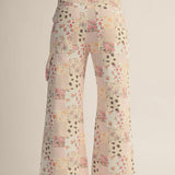 Spring Patchwork Pants