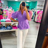 Floral Texture Top