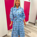 Forget-Me-Not Floral Dress