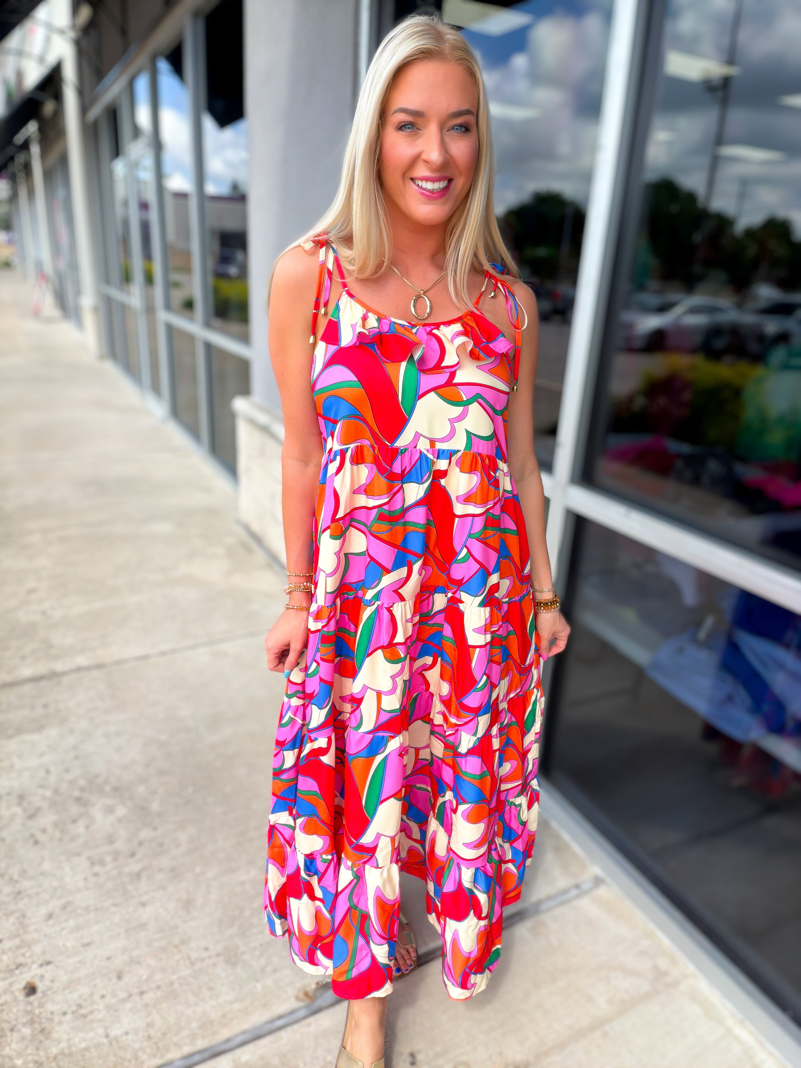 Express Yourself Maxi Dress New