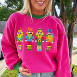 Getting Colorful Nutcracker Sweater
