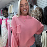 Pretty and Precious Pocket Sweater