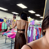 Midnight Reservations Maxi Dress