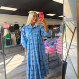 Forget-Me-Not Floral Dress