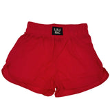 Red Solid Shorts | LULU MAC