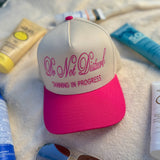 Do Not Disturb Embroidered Trucker Hat