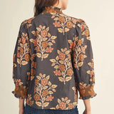 Fall For Florals Blouse