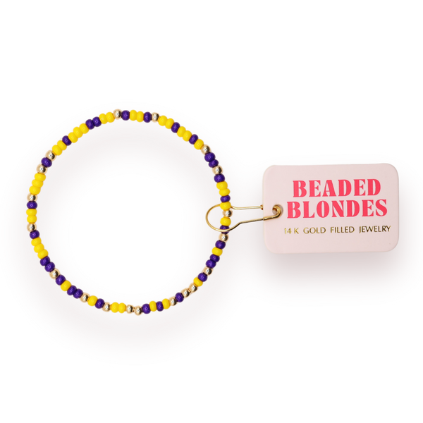 Yellow & Purple Game Day Sprinkle