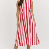 Sweet Talk Stripe Midi Dress