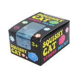 Chubby Kitty Cat Clear Maltose Putty Filled Squishy Toy
