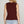 Go - Getter Sleeveless Gold Button Sweater Vest Wine