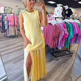 Golden Hour Grace Midi Dress