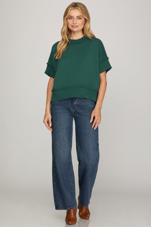 Seam Sweater | Green