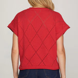 Bow Bliss Plaid Bows Sweater