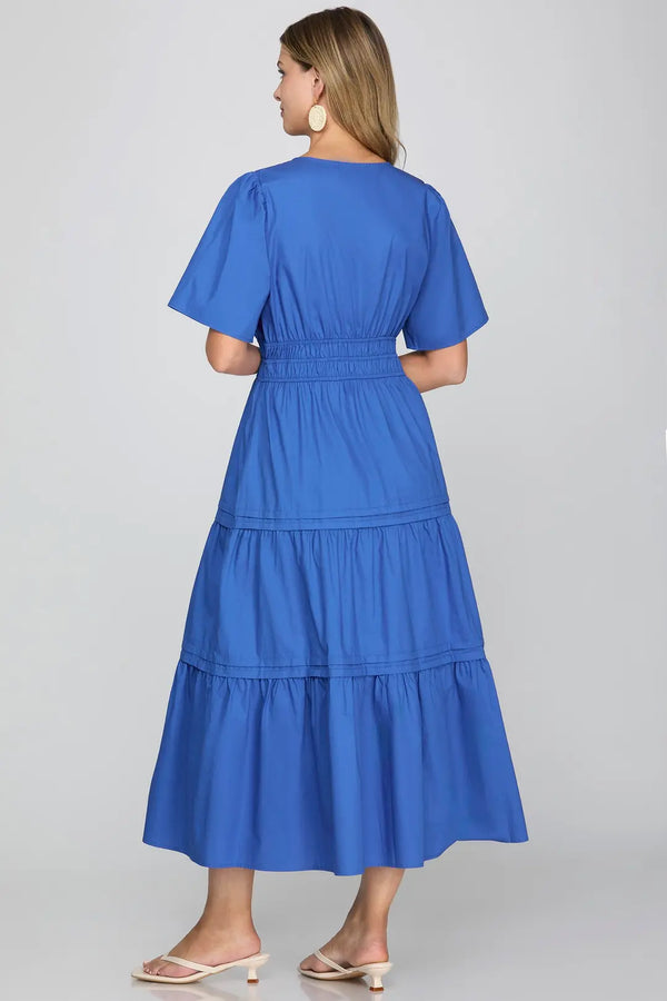 Purest of Blues Dress | Regular and Plus