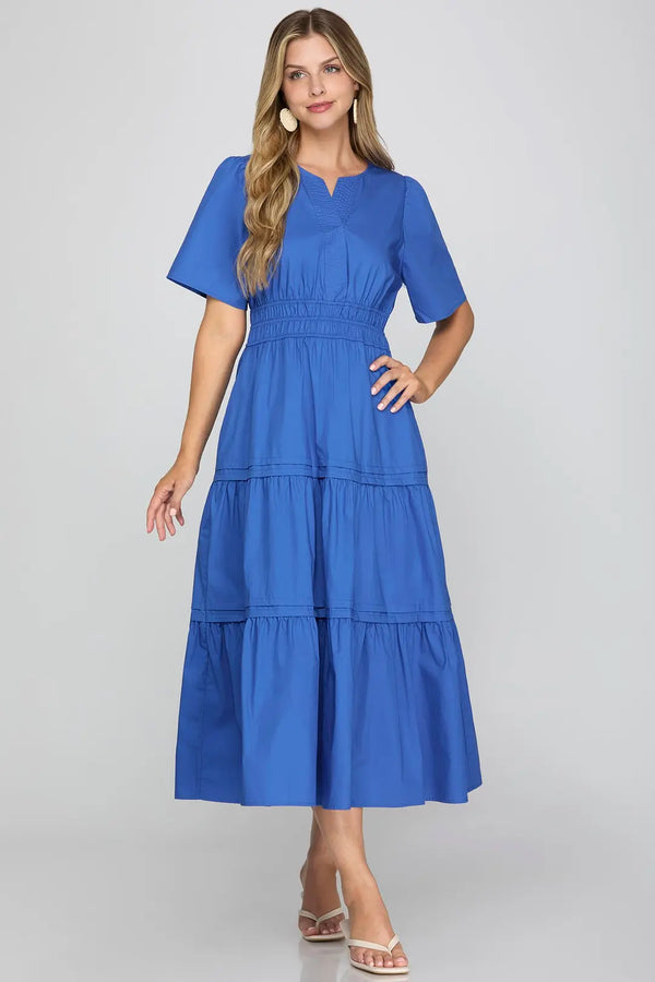 Purest of Blues Dress | Regular and Plus