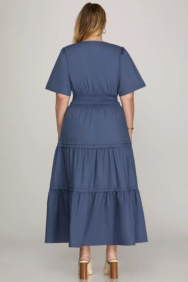 Navy Days Dress | Regular and Plus