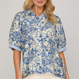 Soft Moments Top | Blue