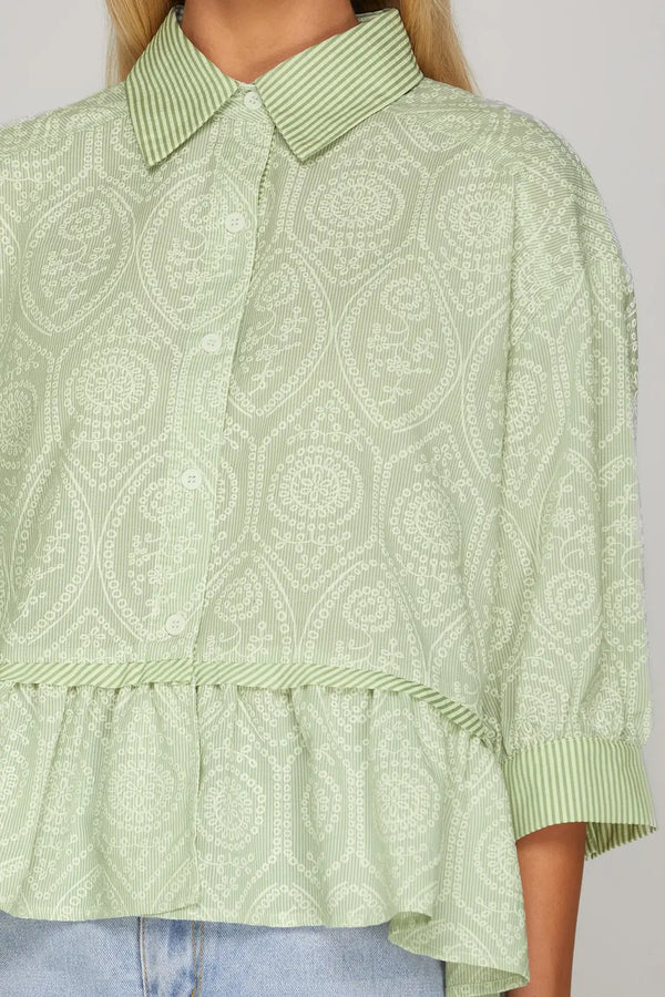 Day Dream Top | Sage