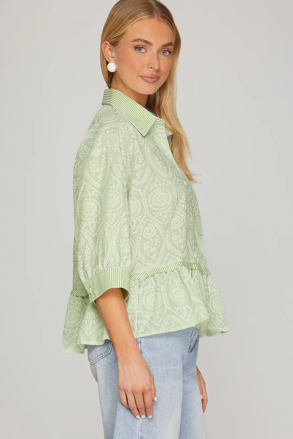 Day Dream Top | Sage