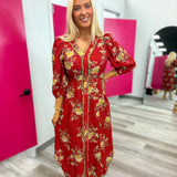 Meet Me There Floral Midi