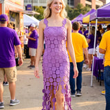 Purple Reign Midi Dress