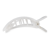 Square Flat Hair Clip | Large | Coconut White