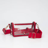 Lindsay Clear Gameday Crossbody Bag